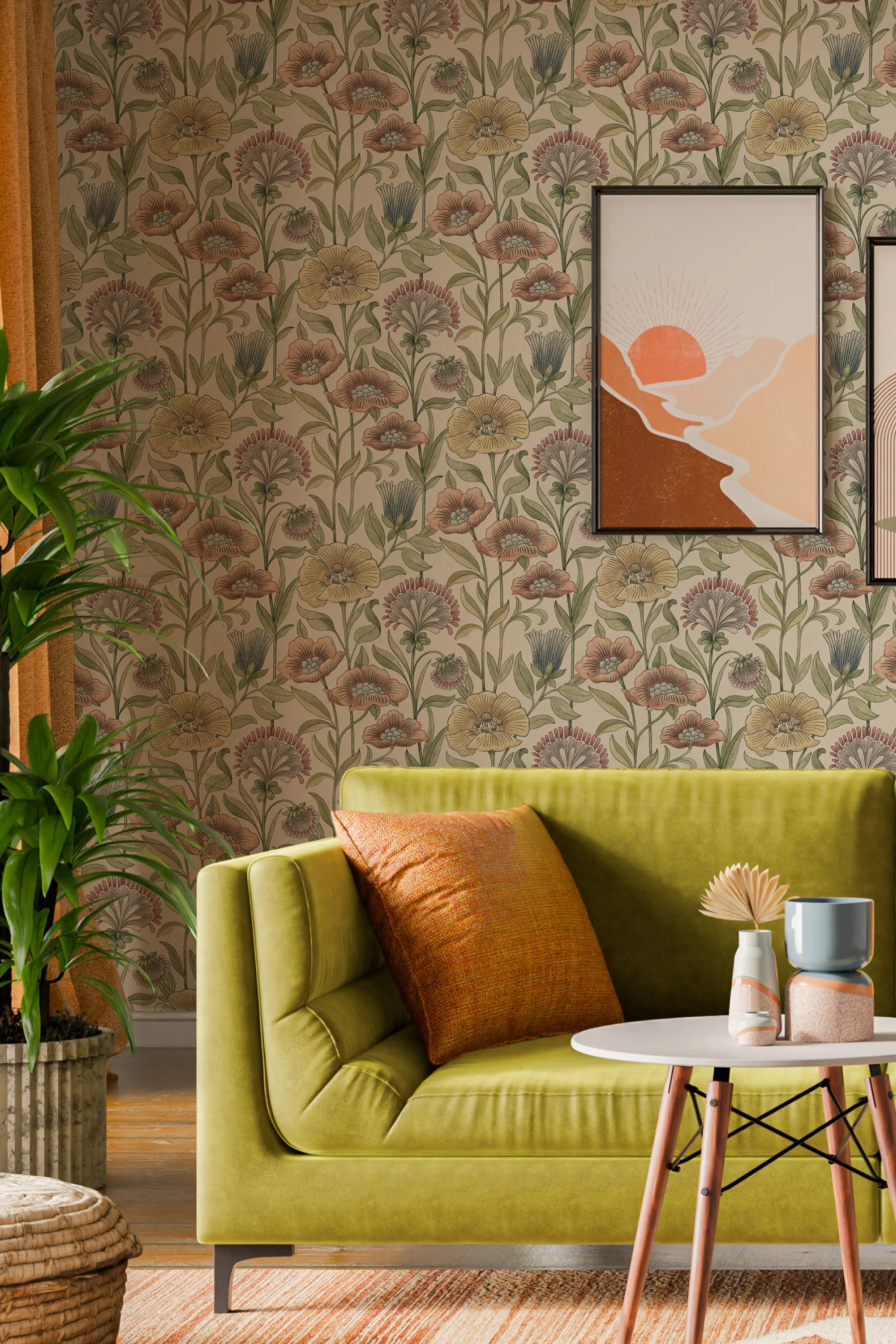 Cosmos Vanilla Sample | Wallpaper by Artscape | Made in Sweden | Artscape