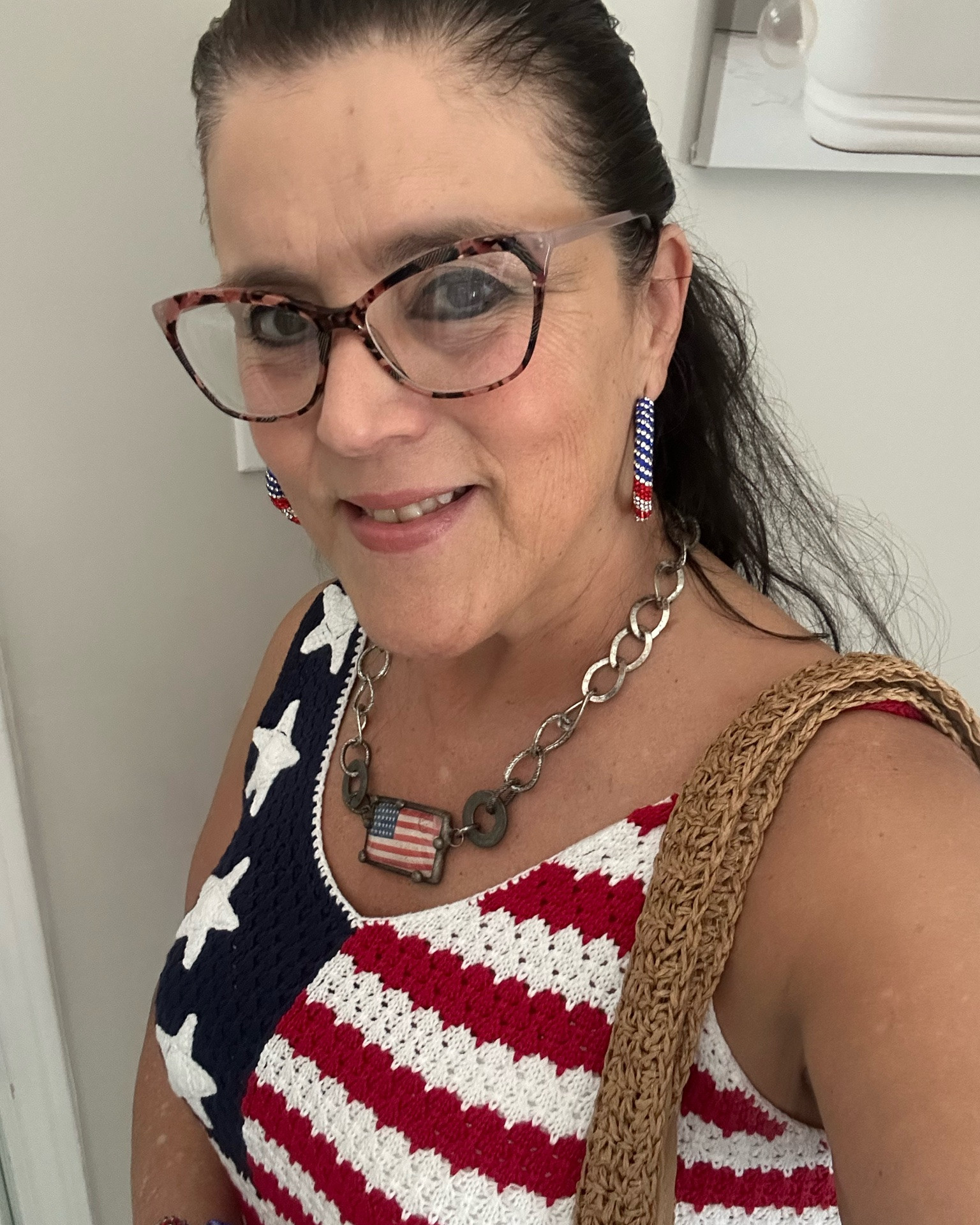 red, white and cute cute!! such a fun summer look, and that woven tote is a favorite! always be confident ❤️🤍💙
#over50fashion #styleover50 #agelessfashion #midlifefashion #wearwhatyoulove

#LTKdayinmylife #LTKMidsize #LTKSeasonal
