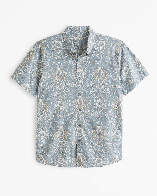 Performance Button-Up Shirt | Abercrombie & Fitch (US)