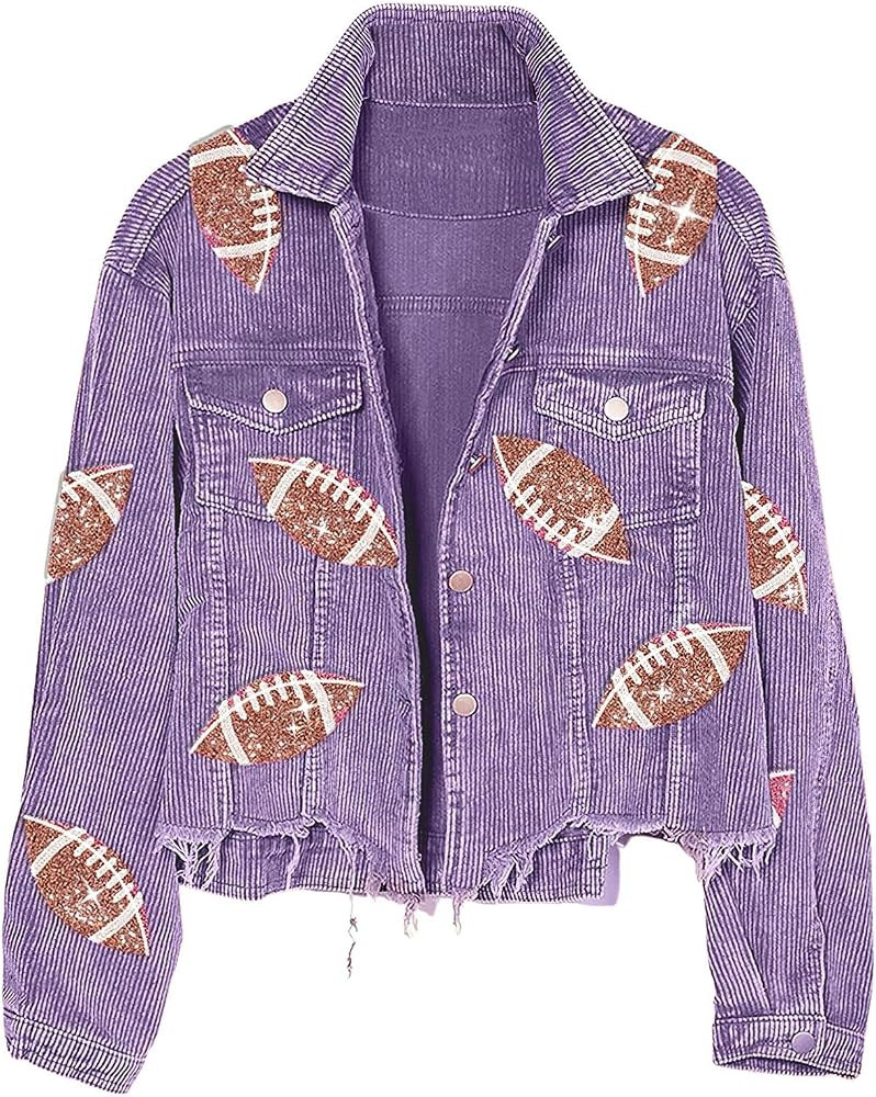 Cropped Football Jacket | Amazon (US)