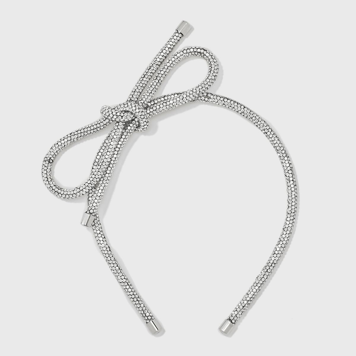 Bow Headband - A New Day™ Silver | Target