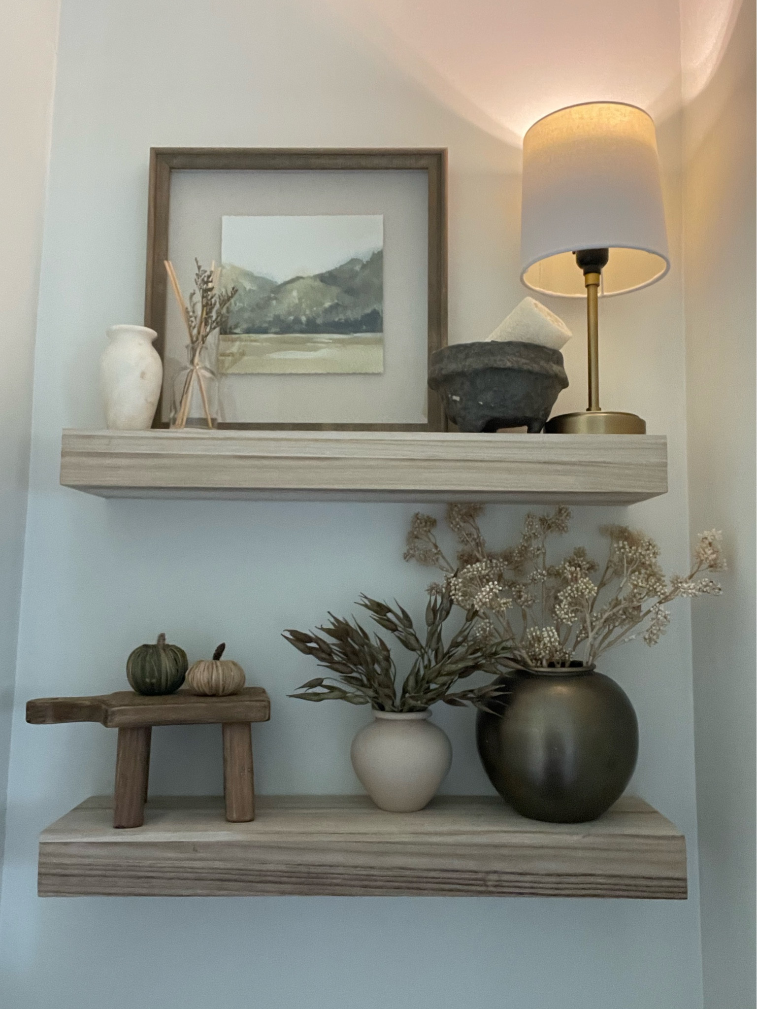 home decor. neutral home design. studio mcgee. hobby lobby. shelf styling. organic modern. amazon home. target home decor. 

#LTKhome #LTKstyletip #LTKSeasonal