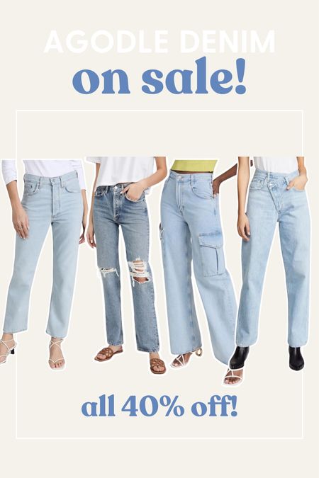 agolde denim on sale 40% off! 

#agolde #shopbop #sale #onsale #denim #jeans 

#LTKSeasonal #LTKsalealert #LTKMostLoved