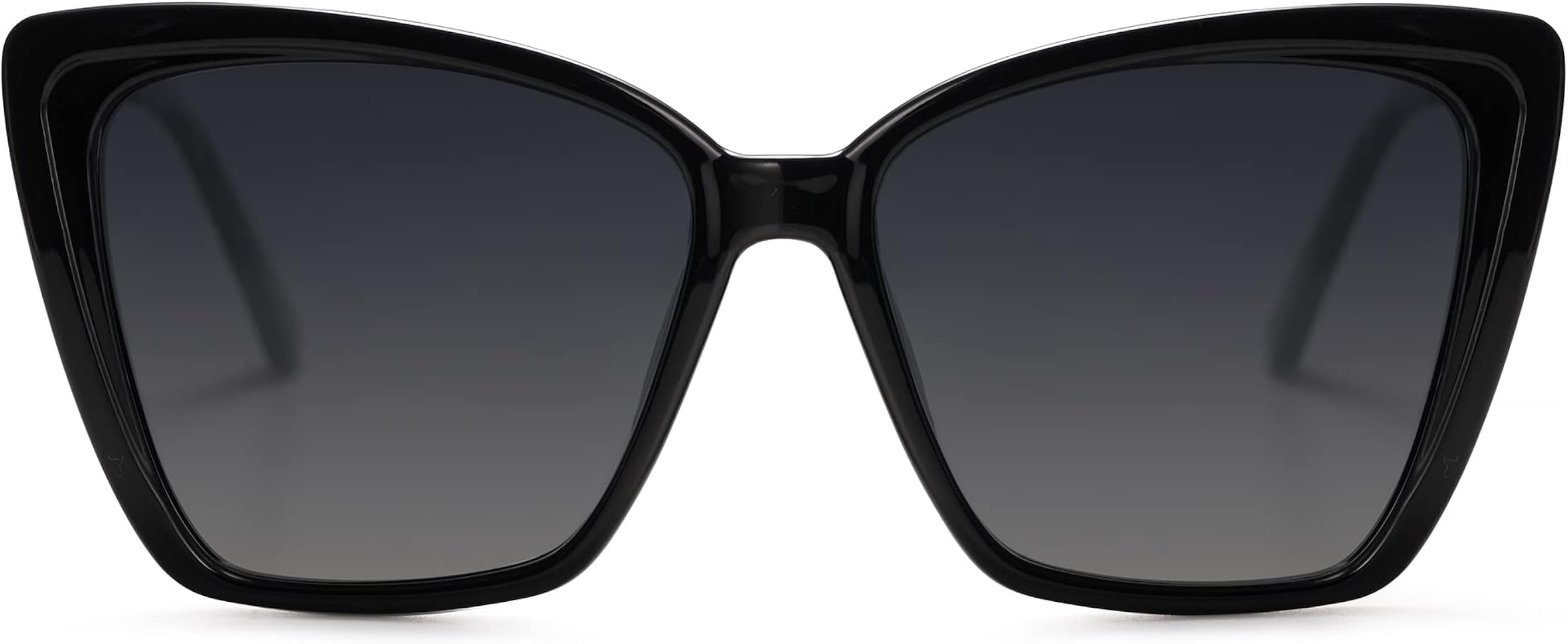 SOJOS Trendy Polarized Sunglasses For Women Retro Womens Oversized Square Cat Eye Sun Glasses UV ... | Amazon (US)