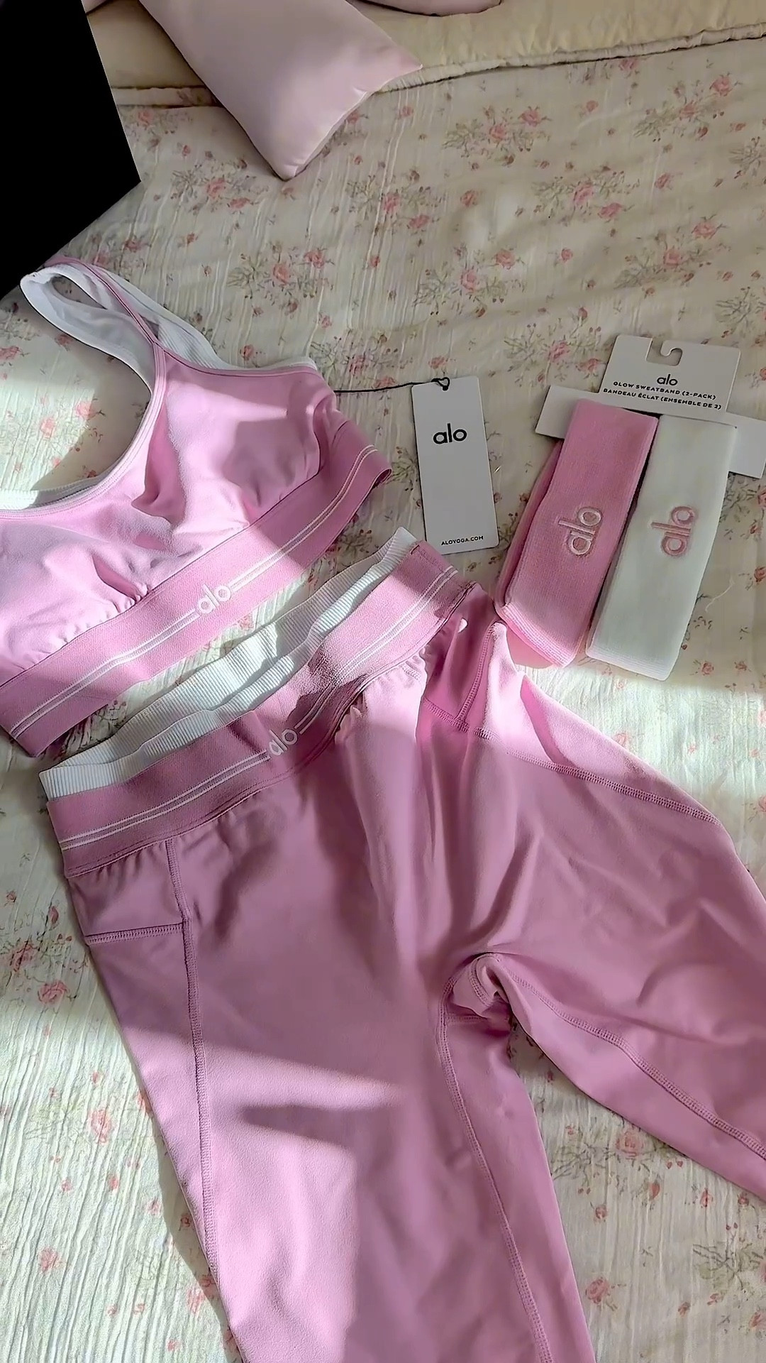 Alo candy pink collection 🎀 

#LTKfitnessgoals #LTKSaleAlert #LTKValentine