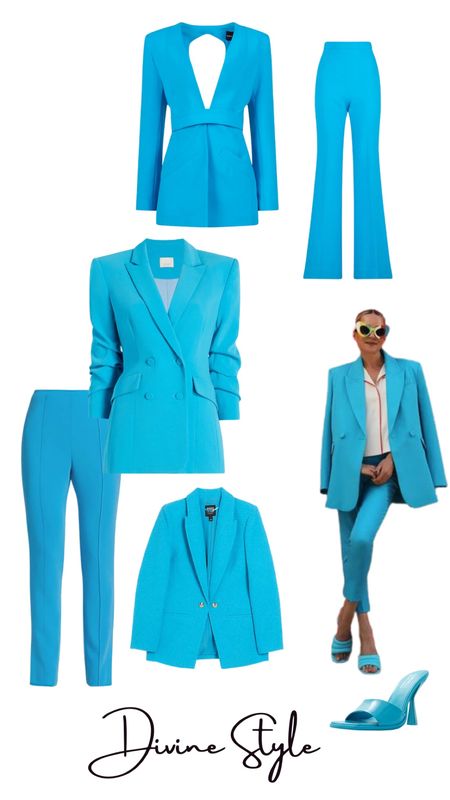 Capture their eyes wearing spring’s must-have color turquoise. This bright color power suit makes you stand out.

#LTKSeasonal #LTKsalealert