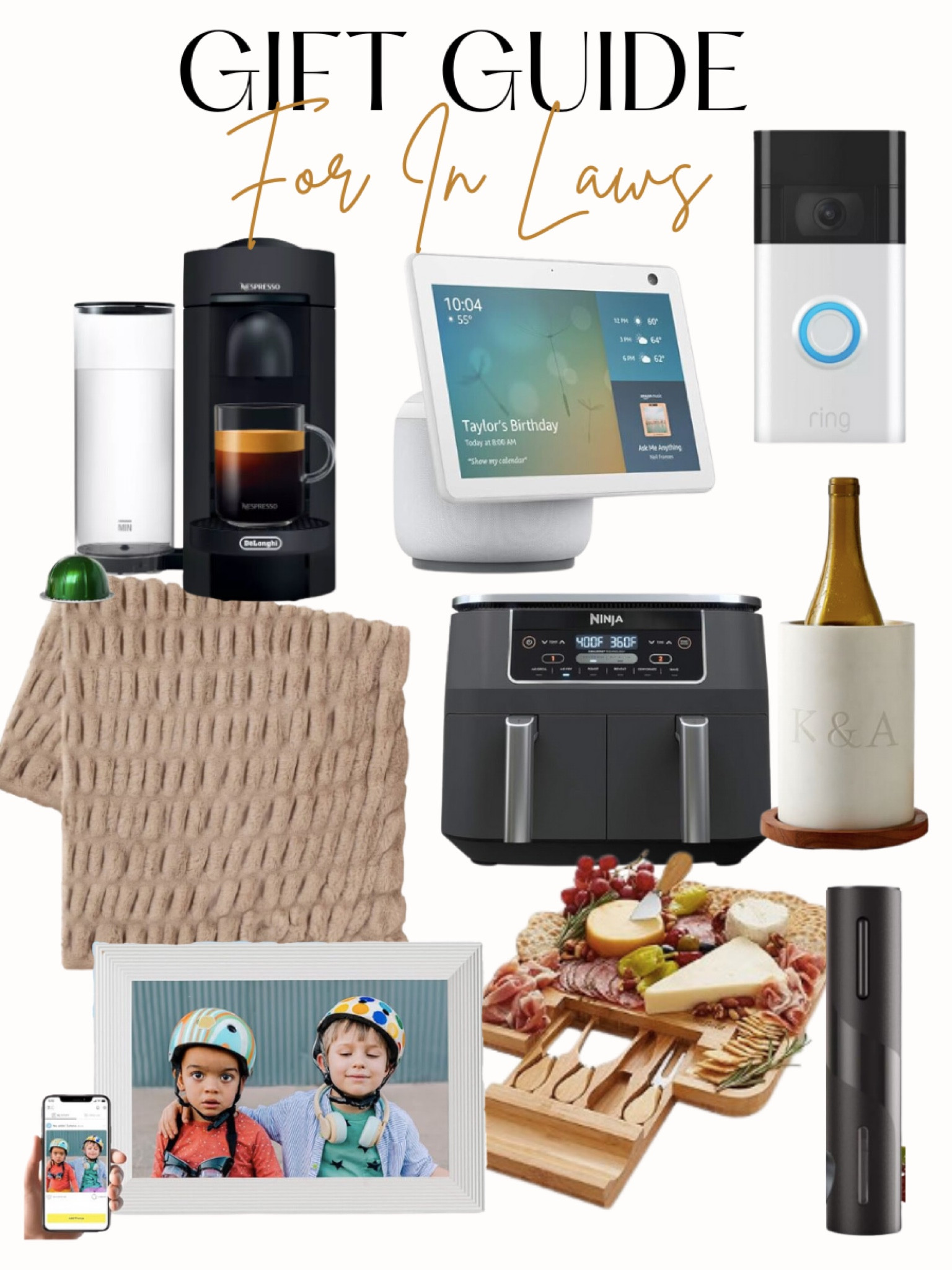 Gift Guide for the In-Laws❤️

Gift guide for the couple, gift guide for parents, gift guide for the grandparents, gift guide for the parents, gift guide

#LTKCyberWeek #LTKGiftGuide #LTKHoliday