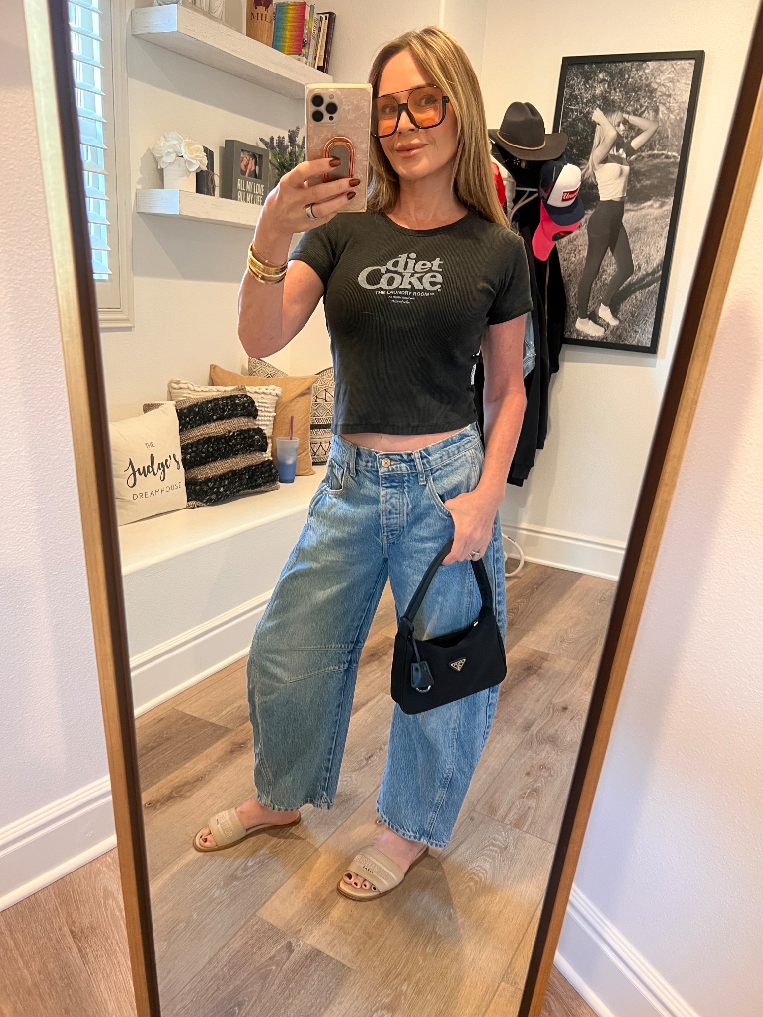Effortlessly cool in this Diet Coke baby tee from Revolve and Free People barrel jeans! 🥤

#LTKShoeCrush #LTKItBag #LTKStyleTip