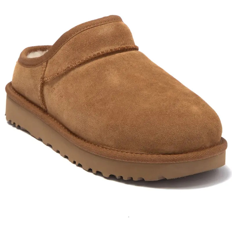 UGG® Classic Slipper in Grey at Nordstrom Rack, Size 7 | Nordstrom Rack