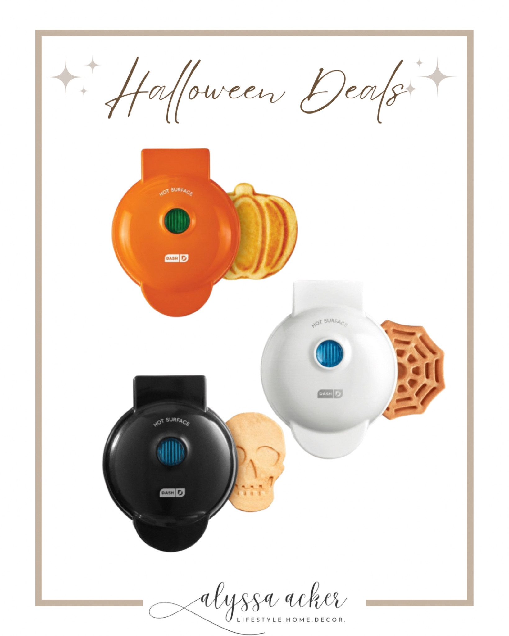 Get $3 off  in store on these adorable mini Halloween waffle makers!!!! 

#target #targetcircledeal #wafflemaker #mini #targetsale #halloweensale

#LTKSeasonal #LTKHalloween #LTKsalealert