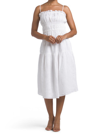 Smocked Midi Dress | TJ Maxx