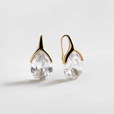 Fernanda Crystal Drop Earrings - Large | BaubleBar