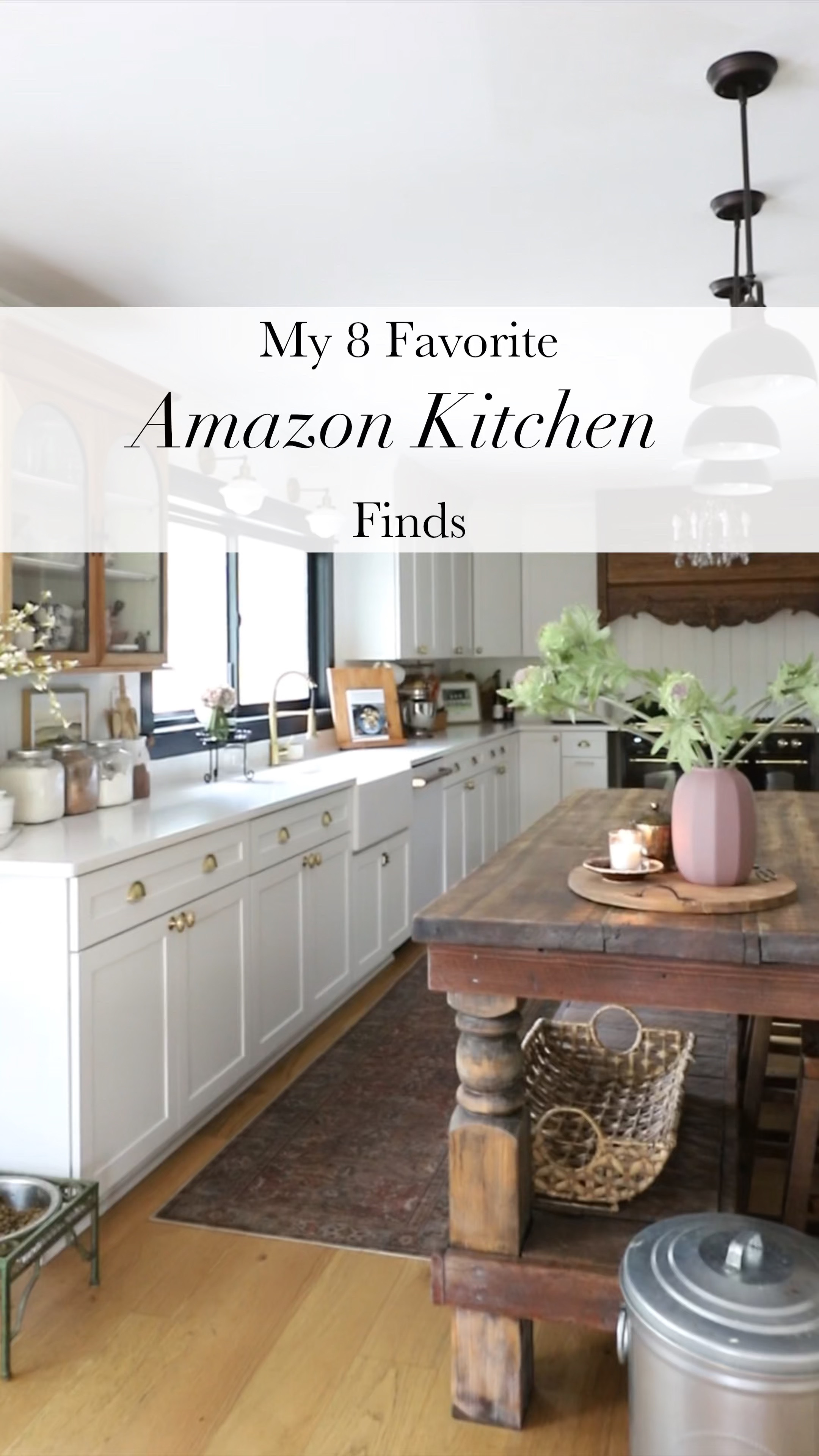 My favorite 8 Amazon kitchen finds on a budget 

#LTKHome #LTKSummerSales #LTKVideo