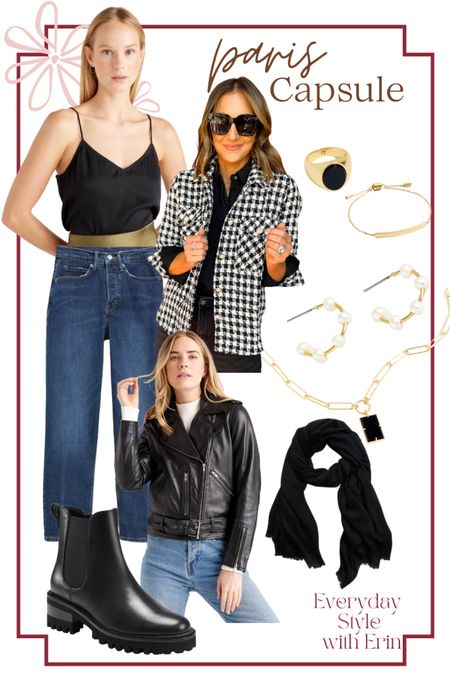 Tweed, leather pearls and silk… a perfect outfit for Paris 

#LTKstyletip #LTKSeasonal #LTKtravel