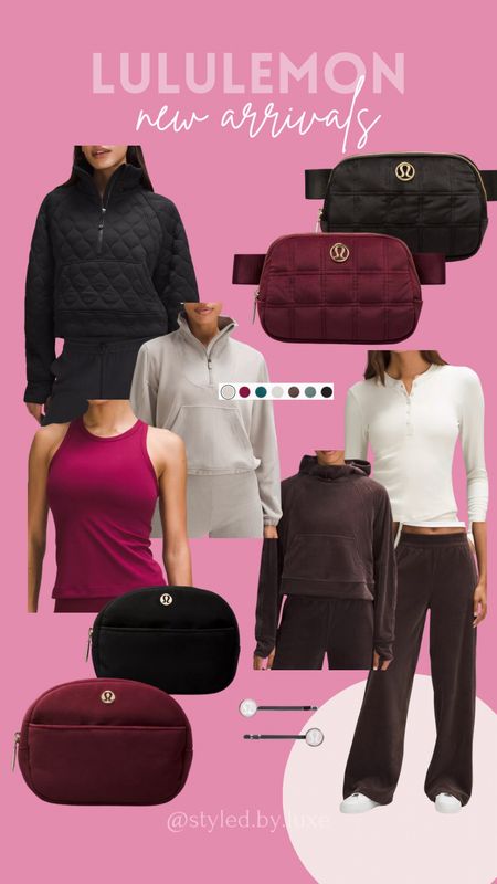I’m loving the new colors, fabrics and textures in the new arrivals at Lululemon. The perfect gift for yourself or the fitness enthusiast in your life! How cute is the new belt bag?! It also comes in a camera bag size.

#LTKfindsunder100 #LTKGiftGuide #LTKfitness
