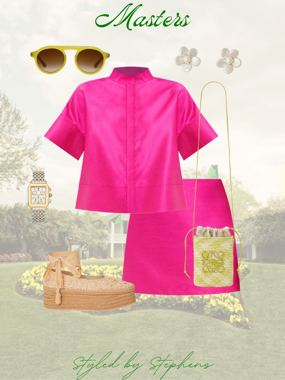 Lovingggg this hot pink moment! Precious golf tournament outfit inspo — paired with the cutest platform espadrilles 🩷

#LTKSeasonal #LTKFindsUnder100 #LTKShoeCrush