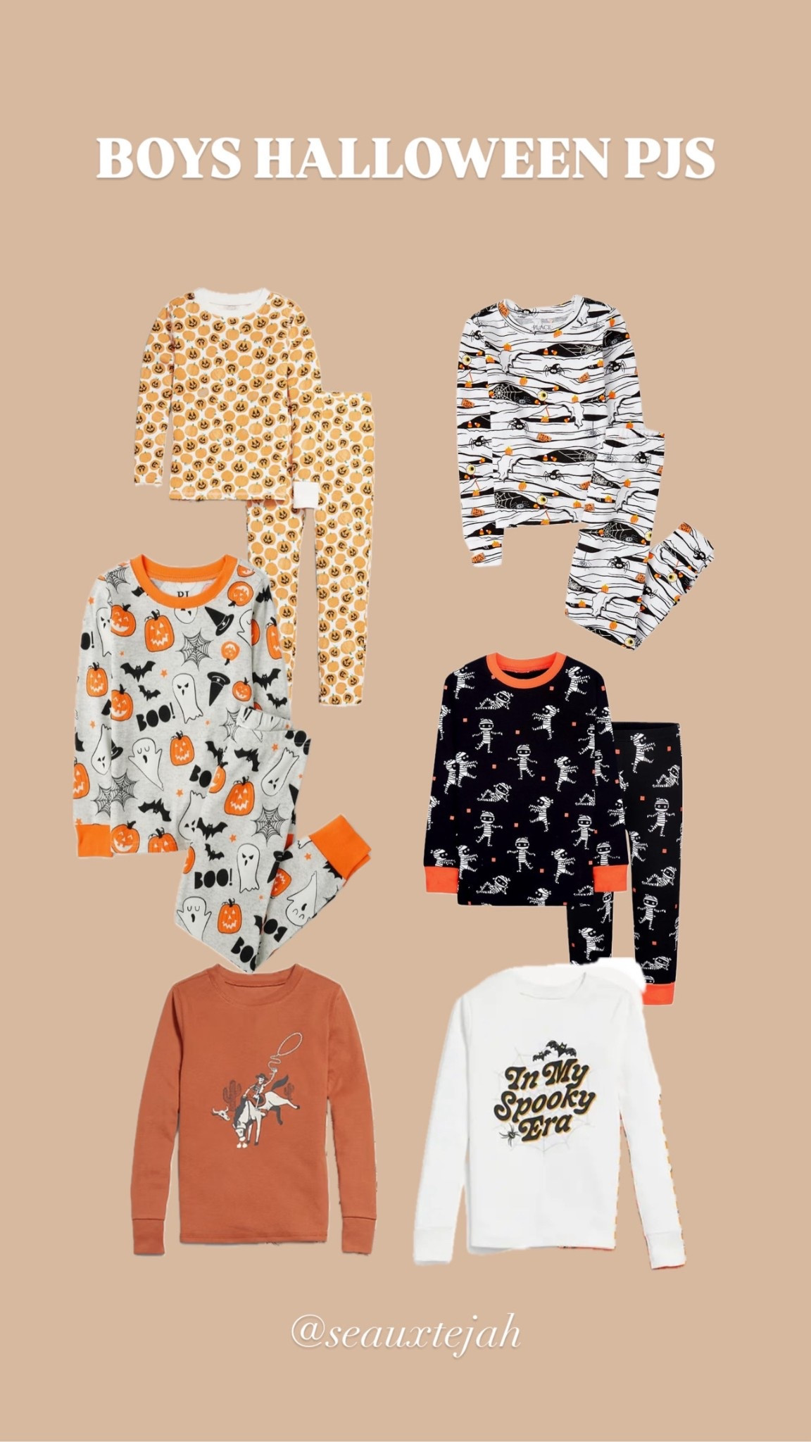 October is here, so you know what that means — Halloween pajamas!!! cutest pajamas for your big boys! 

#LTKSeasonal #LTKFamily #LTKHalloween