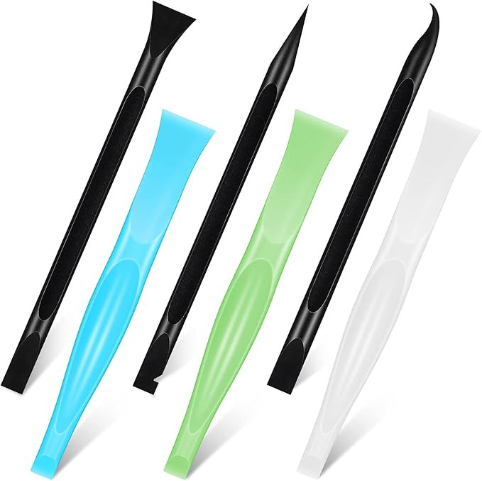 Honoson Non-scratch Plastic Scraper Tool Carbon Fiber Plastic Cleaning Tool Pen-shaped Stiff Scra... | Amazon (US)