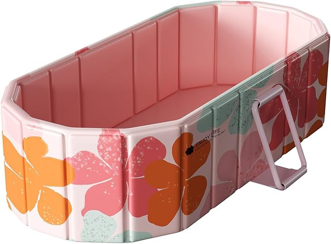 47''Portable insulated bathtub, Ice Bath Tub for Athletes, Inflation-free bathtub for shower, Ice... | Amazon (US)