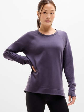 Coaster Luxe Recover Sweatshirt | Athleta