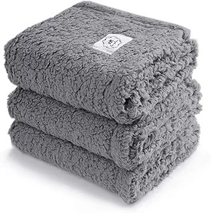 1 Pack 3 Calming Blankets Fluffy Premium Fleece Pet Blanket Soft Sherpa Throw for Dog Puppy Cat G... | Amazon (US)