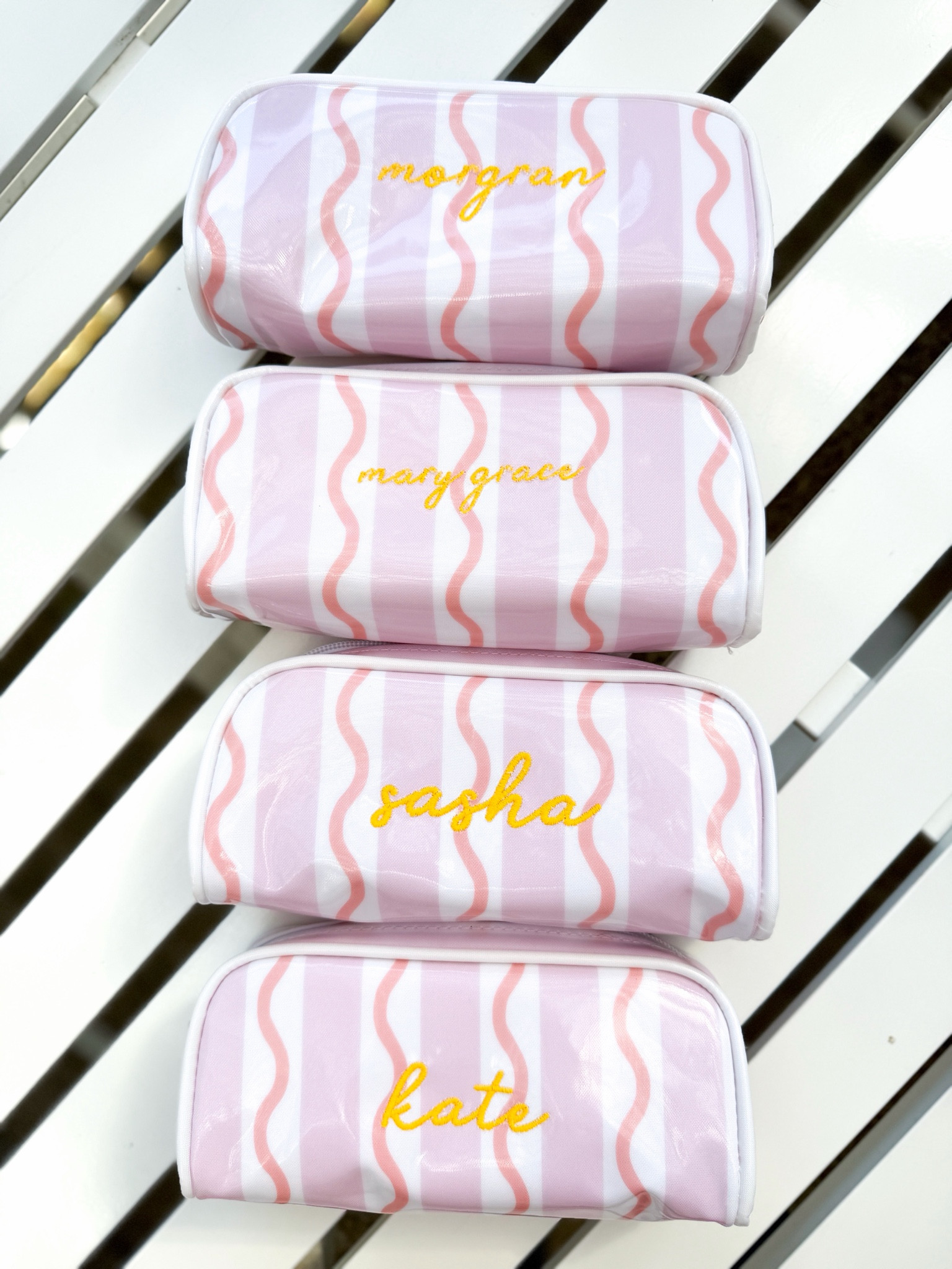 Cutest little toilette bags from Weezie! Free personalization right now! #gradgift #personalizedgift 


#LTKmomlife #LTKSaleAlert