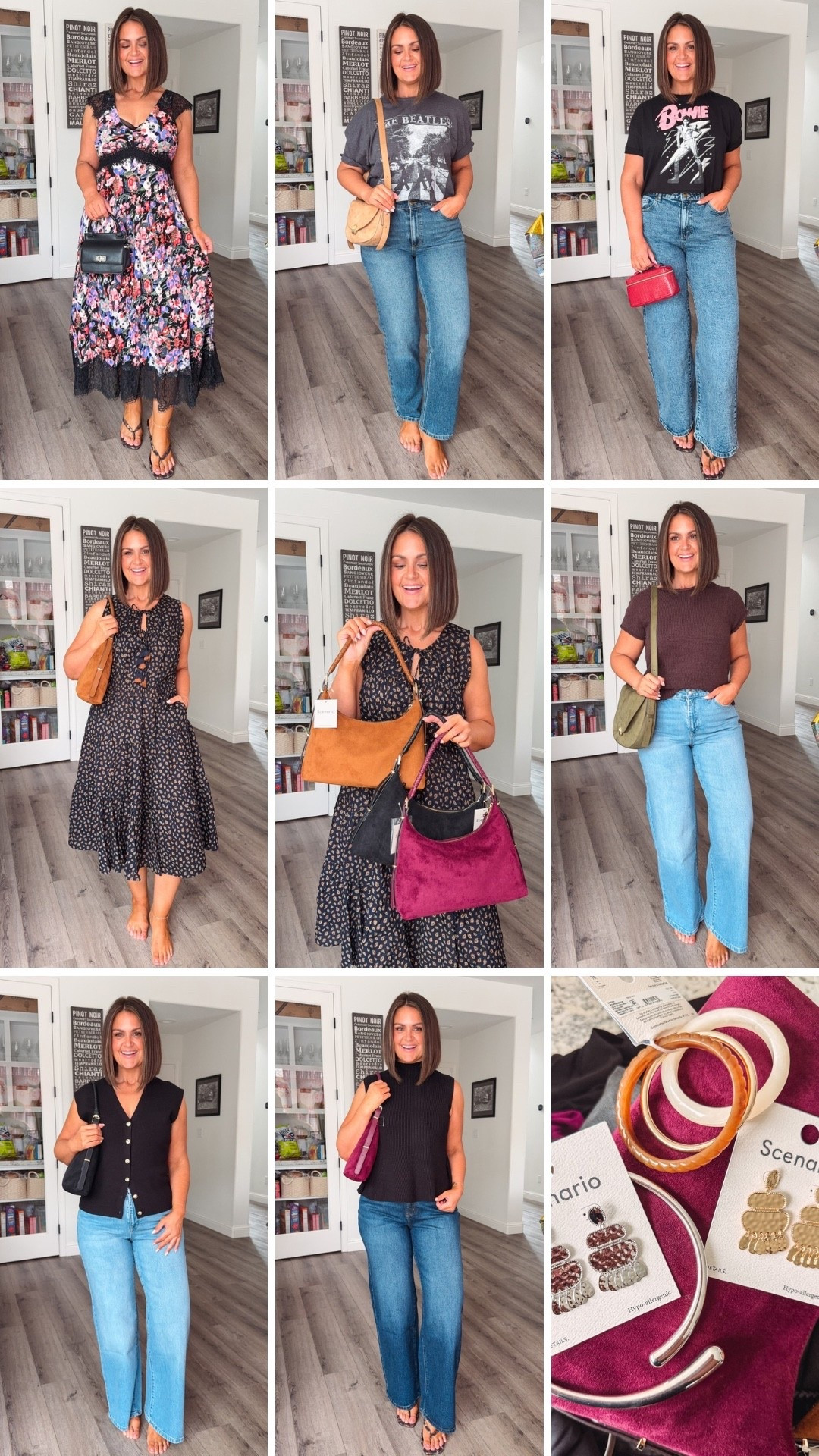 Early fall @Walmart  try-on!
Dress, 10 (sized down 1)
Straight leg jeans, 12
Wide leg jeans, 14 (sized up 1)
Shoes, true size 10
All tops, large
Paisley dress, large (need a medium)

Size 12, midsize fashion, fall outfits, affordable style, workwear, date night outfit, closet staples, elevated basics

#LTKxWalmart #LTKSaleAlert #LTKootd
