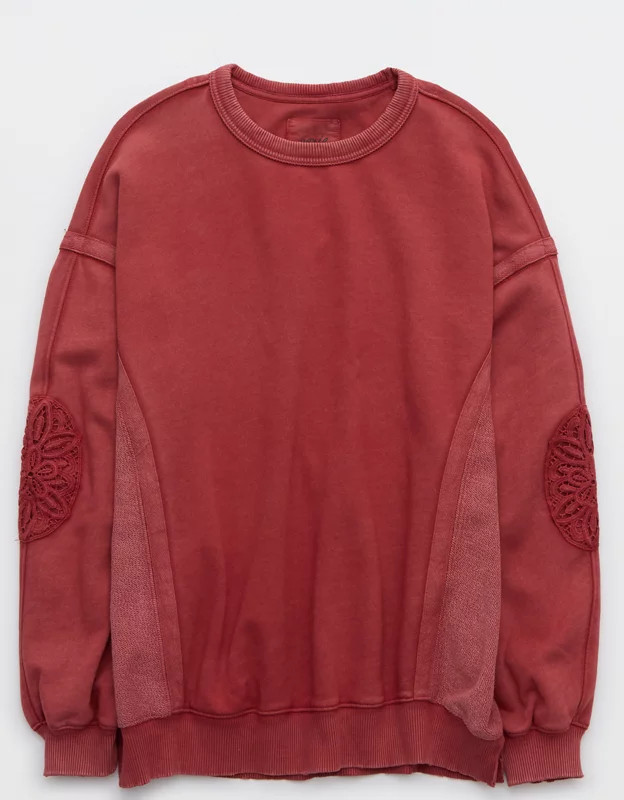 Aerie Keep It Light Crew Sweatshirt | Aerie