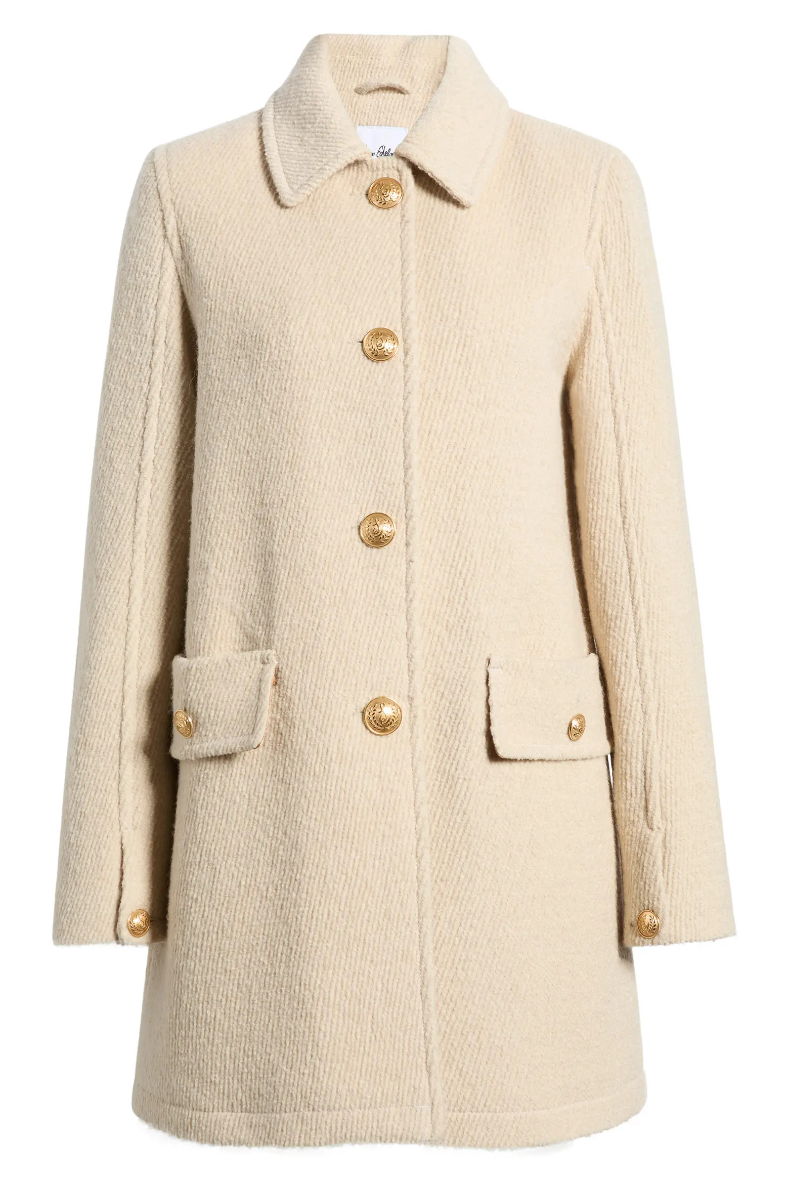 Crested Button Coat (Women) | Nordstrom | Nordstrom