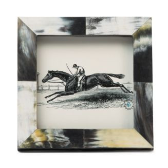 Pigeon & Poodle Essen Horn Frame, 5 x 5" | Bloomingdale's Home | Bloomingdale's (AU)