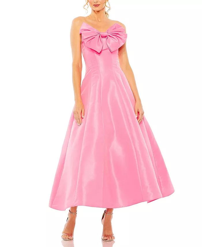 Bow Detailed Strapless Ballgown | Bloomingdale's (US)