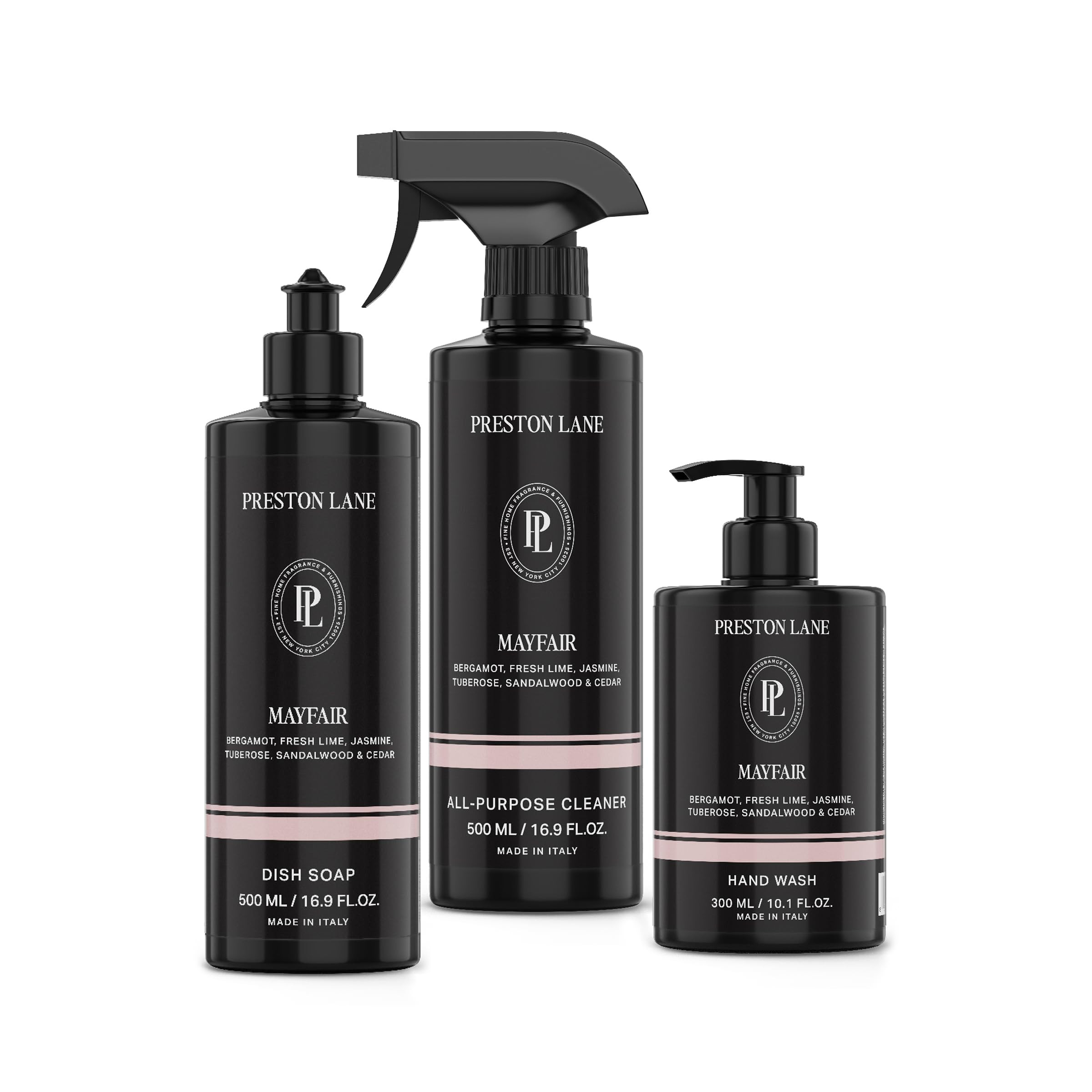 Kitchen Set, Hand Wash, Dish Soap & All Purpose Cleaner Bundle, Mayfair | Amazon (US)