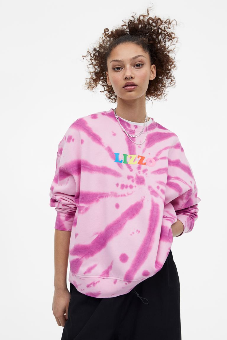 Oversized Printed Sweatshirt | H&M (US + CA)