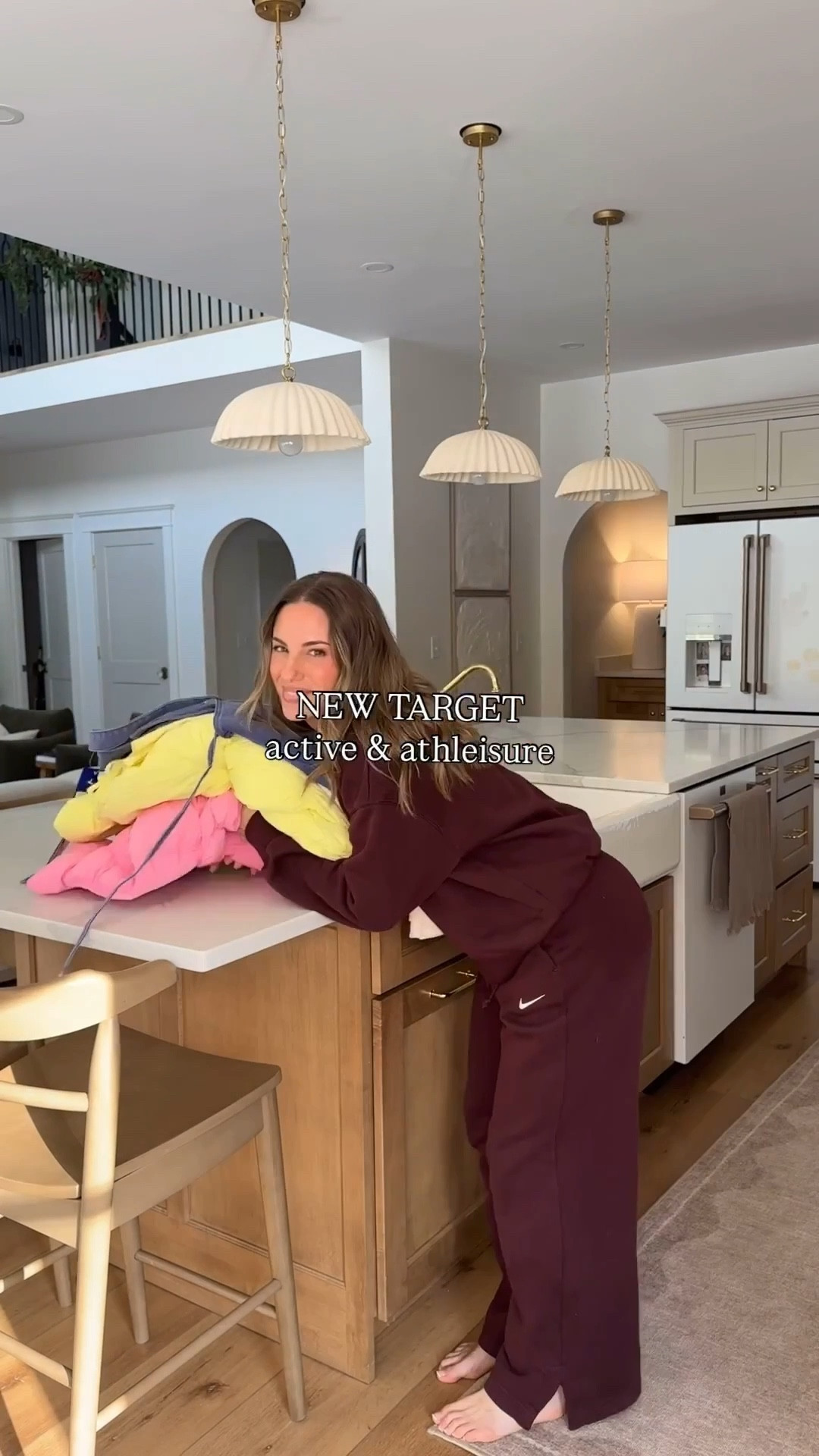 One of everything please 🌸💛#new #target #active (wearing size small bras + leggings & size xs wide leg pant) 

#LTKFindsUnder100 #LTKActive #LTKgrwm