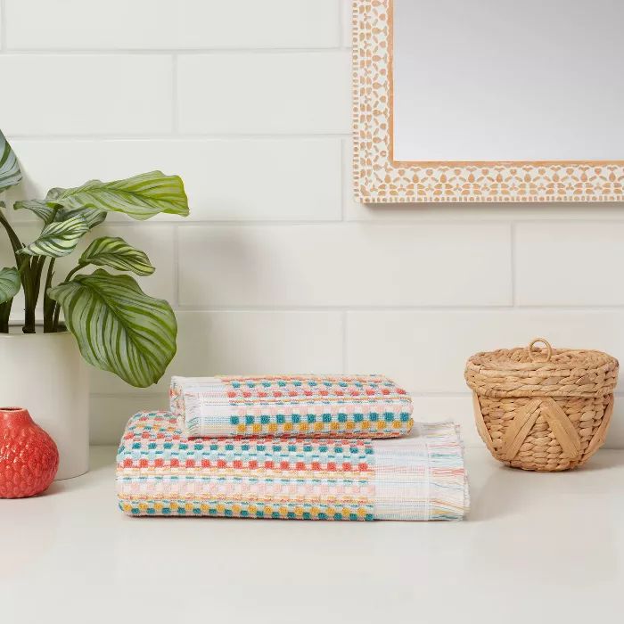 Multi Striped Sonoma Bath Towel - Opalhouse™ | Target
