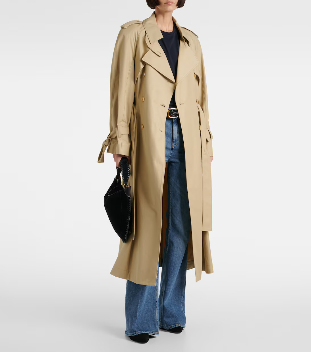 Classic Ease cotton-blend trench coat | Mytheresa (US/CA)