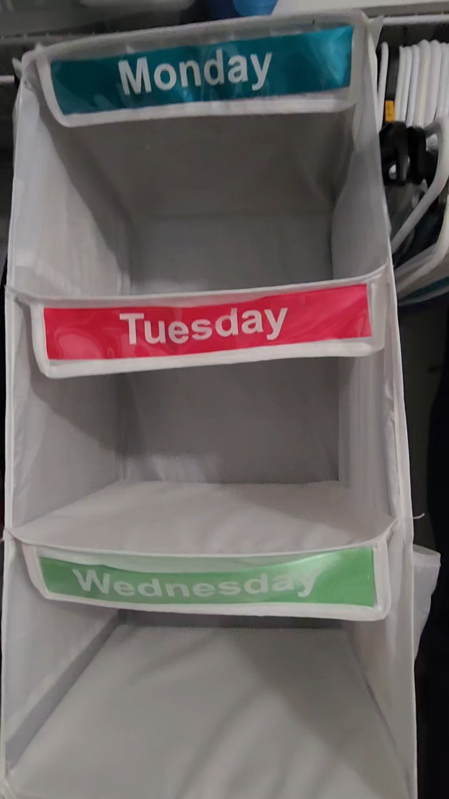 Outfit Organizer Hack ✨️Organized | Affordable Finds | Amazon Finds | Teacher | Teacher Life | Mom Life

#LTKShoeCrush #LTKFamily #LTKHome