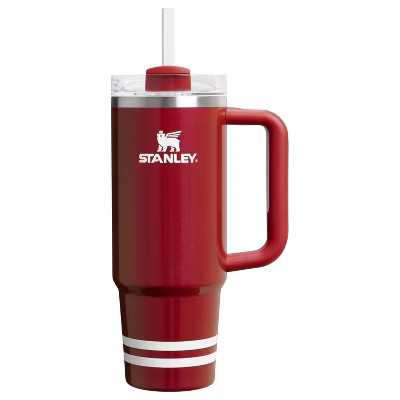 Stanley 30 oz Stainless Steel H2.0 Flowstate Quencher Tumbler Heritage Red Shimmer | Target