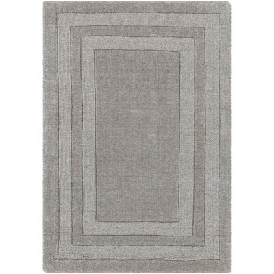 Surya  Sorrento 2 x 3 Wool Taupe Indoor Solid Area Rug | Lowe's