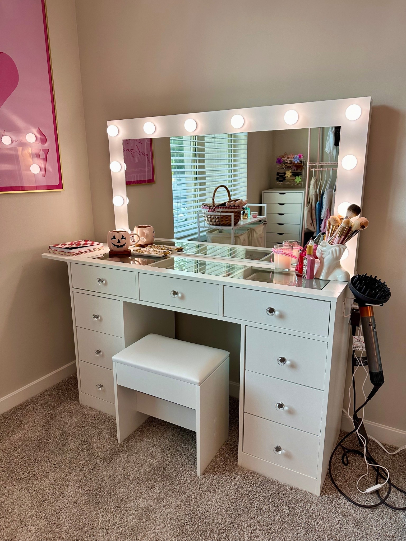 In love with my new vanity💕

#LTKStyleTip #LTKHome #LTKBeauty
