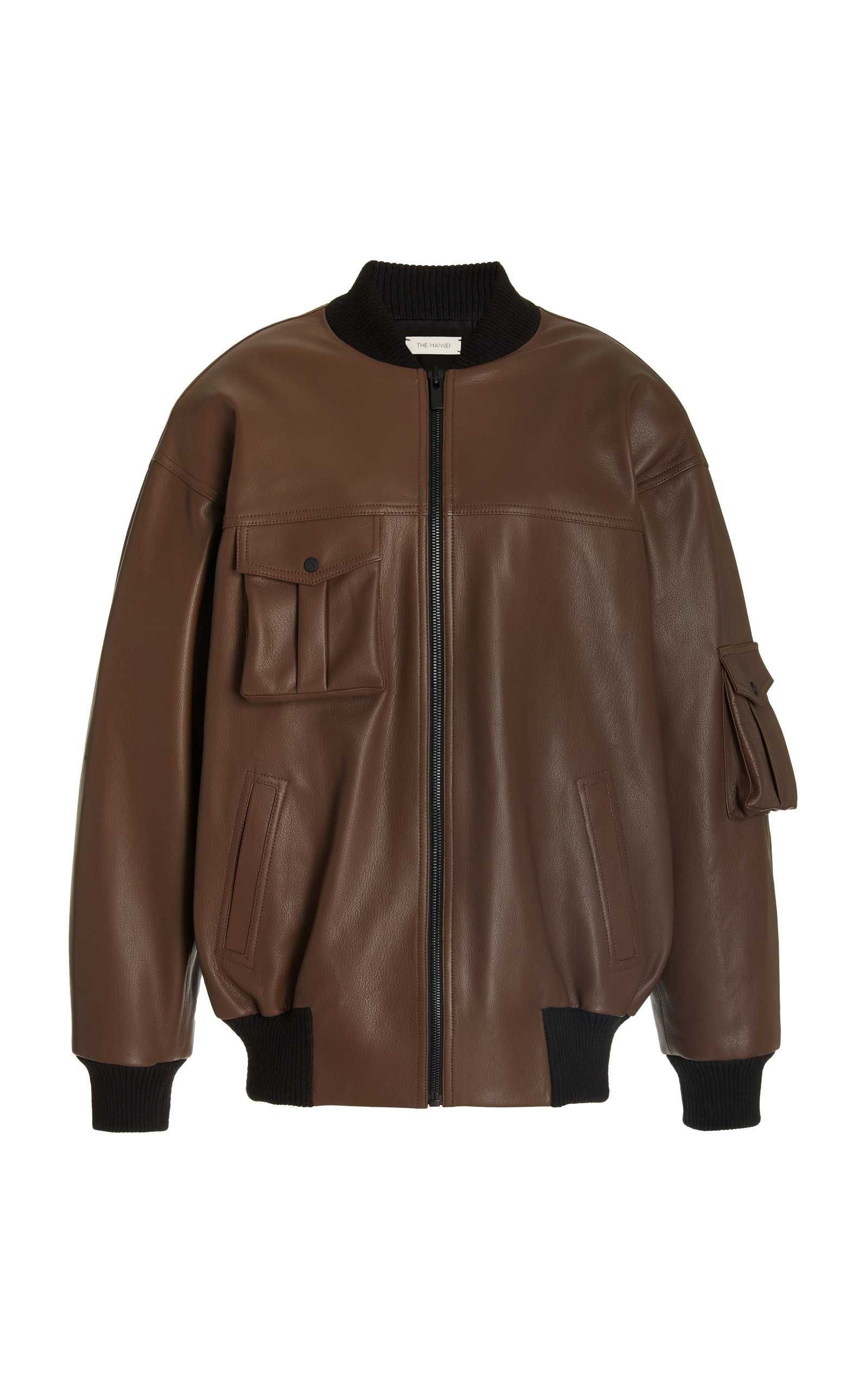 Le Mans Leather Bomber Jacket | Moda Operandi (Global)