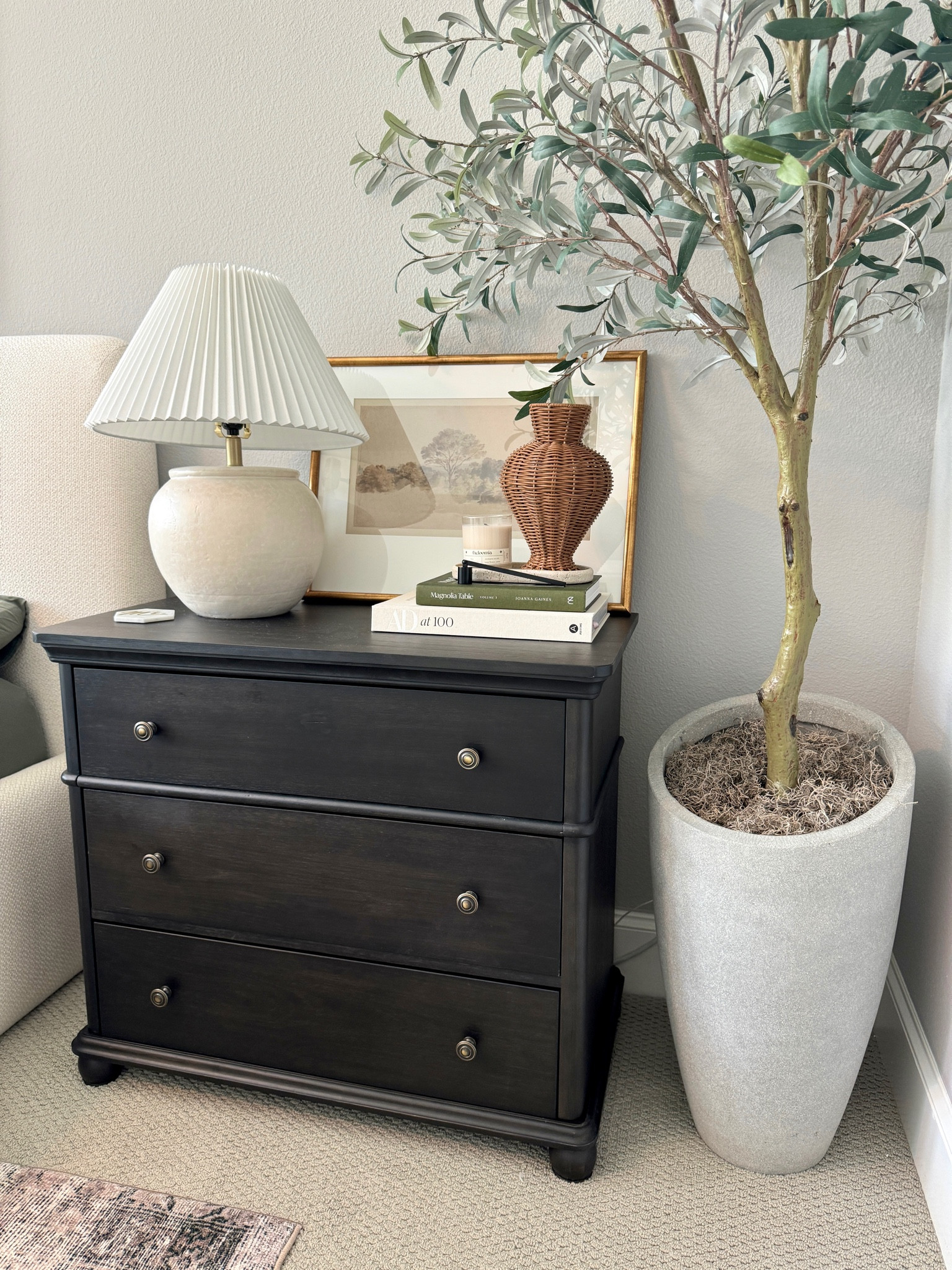 New bedside tables!! I just finished putting together this new table and LOVE it!! It’s actually a smaller dresser but worked perfectly with our king bed!

#LTKSaleAlert #LTKFamily #LTKHome