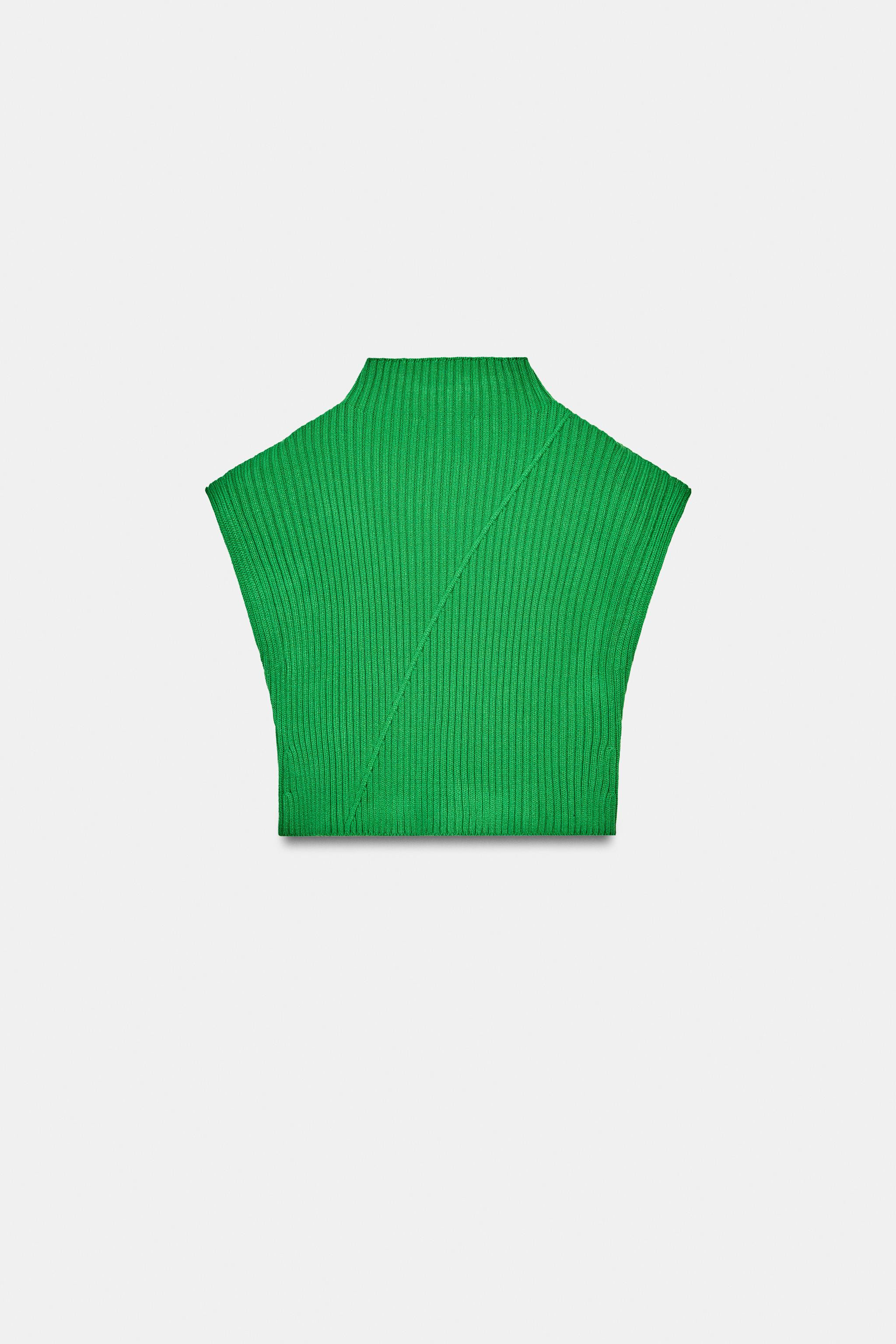 RIB KNIT VEST | Zara UK