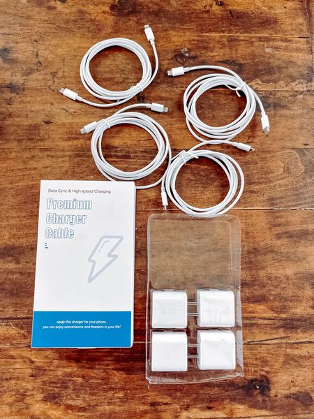 4 pack phone chargers for $15.99. Wow! We’re always searching for chargers. Got a bundle so everyone can have one along with the ones we already have at home. 

#LTKsalealert