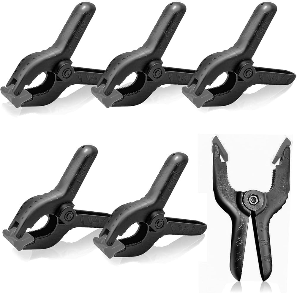 LimoStudio (6 pcs) Spring Clamps, Heavy Duty for Photography Video Studio, Backdrop Stands Access... | Amazon (US)