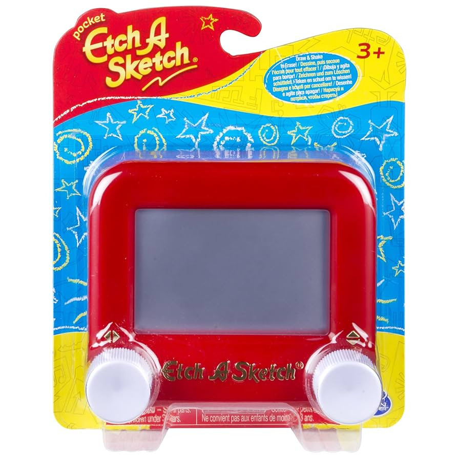 Etch A Sketch Mini (5"x5")- Kids & Toddlers Pocket Travel Toy for Stocking Stuffer, Holiday, Birt... | Amazon (US)