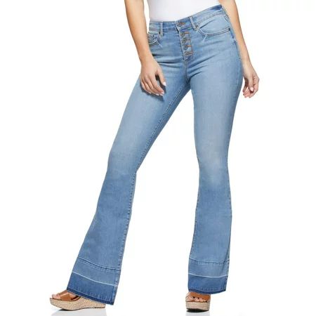 Sofia Jeans by Sofia Vergara Melisa High Waist Flare Jeans, Women’s | Walmart (US)