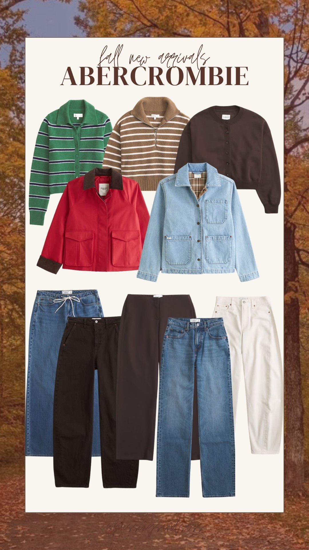Abercrombie Fall New arrivals 

abercrombie new arrivals, abercrombie fall fashion, abercrombie denim, abercrombie sweaters, fall fashion, transitional fashion

#LTKootd #LTKOver40 #LTKSeasonal