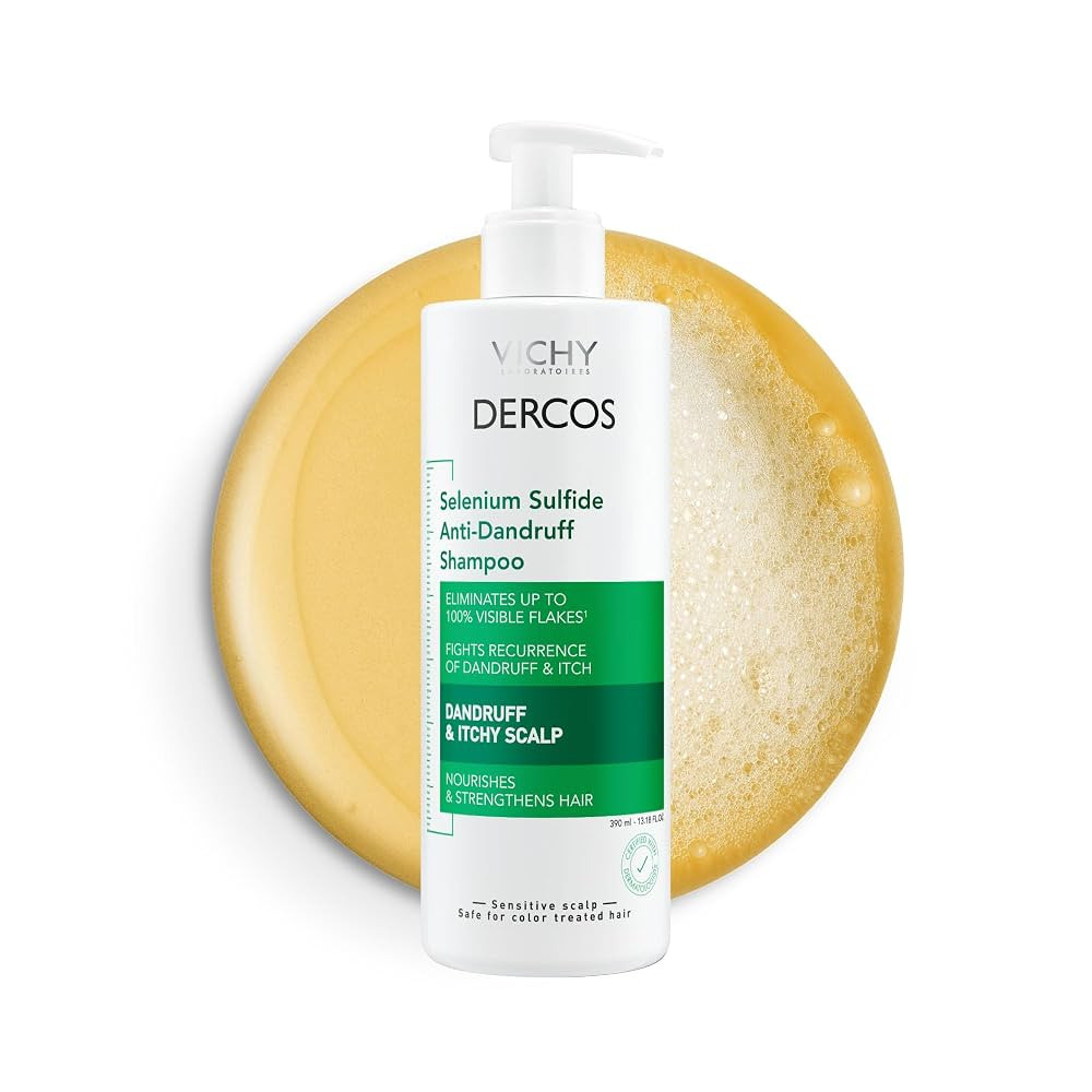 Dercos Selenium Sulfide Anti Dandruff Shampoo, Dry Scalp Treatment and Itch Relief. Prescription ... | Amazon (US)