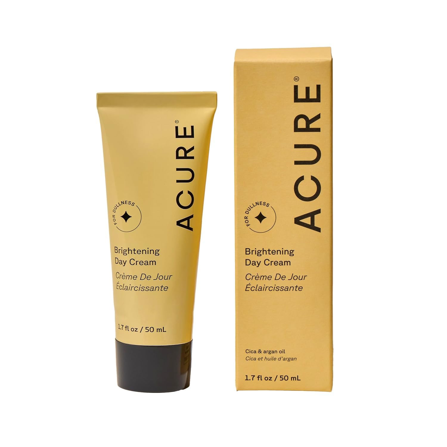 Acure Brightening Day Cream - Radiant Skin Day Cream with Cica & Argan Oil - Moisturizes, Evens T... | Amazon (US)